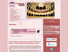 Tablet Screenshot of karlovarske-divadlo.cz